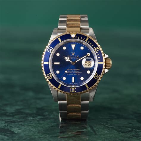 cinturino rolex submariner oyster perpetual date|rolex submariner 18 ct yellow gold.